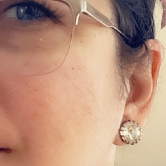 Upcycled J. Crew Venus Flytrap Stud Earrings - Picture 6 of 6